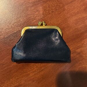 Koret black and gold coin purse